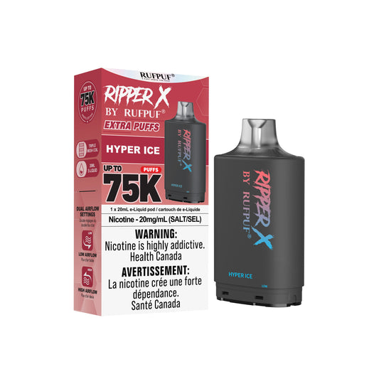 Ripper X 75K - HYPER ICE - 20mg