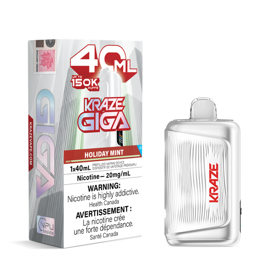 Kraze Giga - Holiday Mint - 20mg