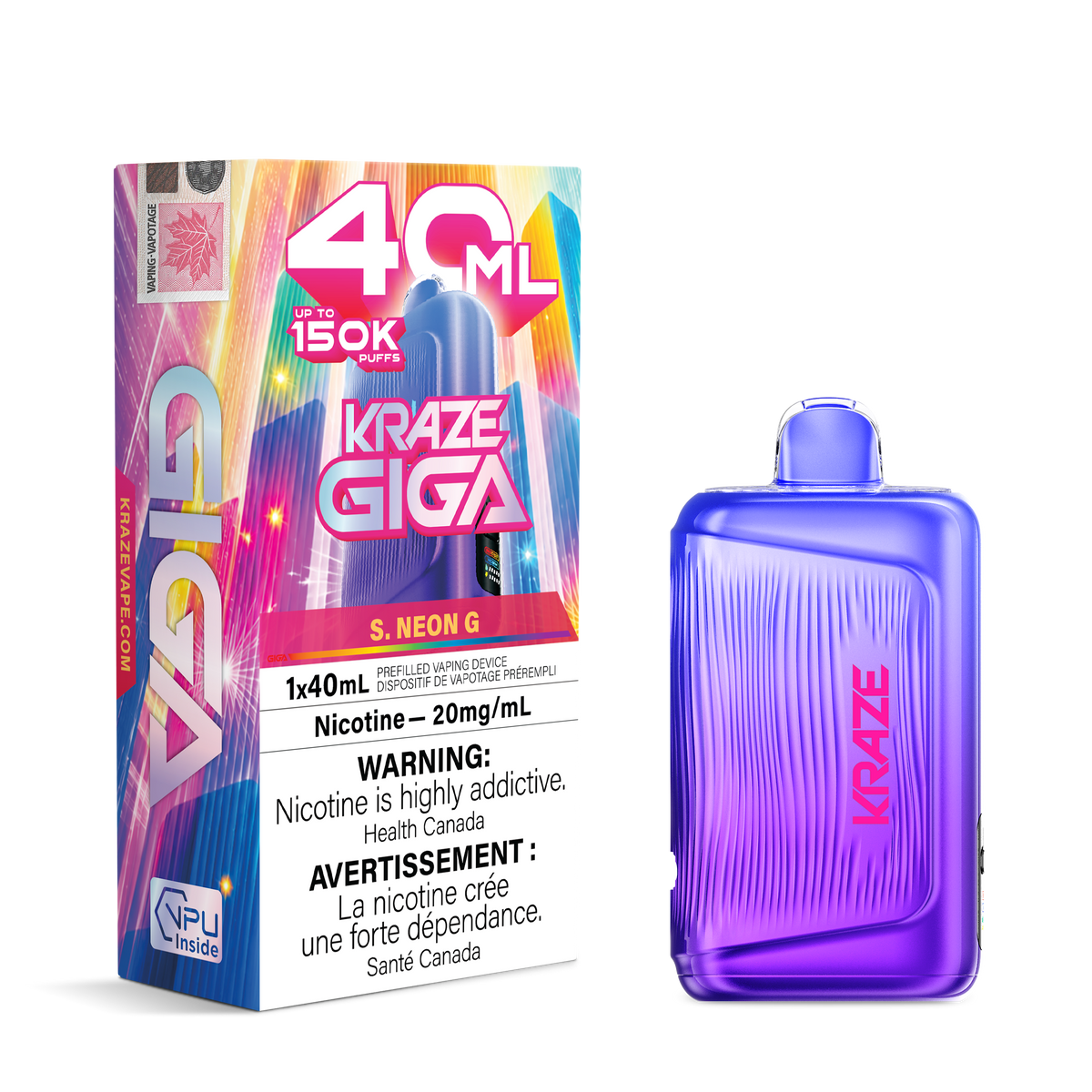 Kraze Giga - S. Neon G - 20mg