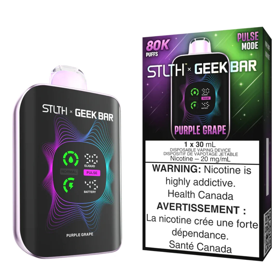 STLTH X Geek Bar Disposable - Purple Grape - 20mg