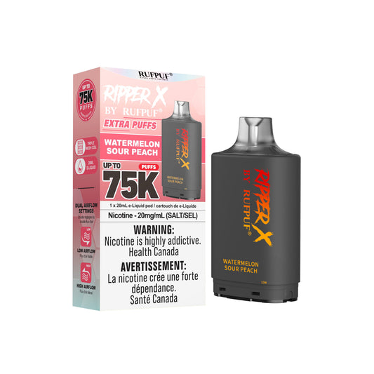 Ripper X 75K - Watermelon Sour Peach - 20mg