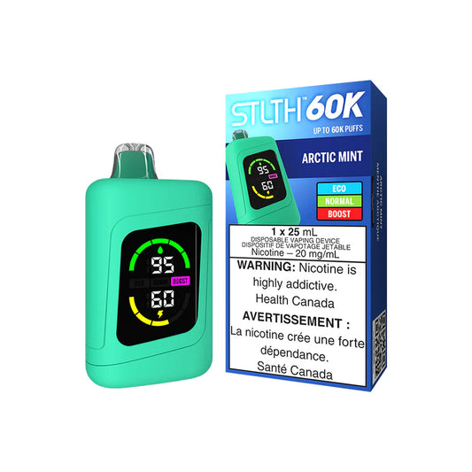 STLTH 60K Disposable - Arctic Mint - 20mg