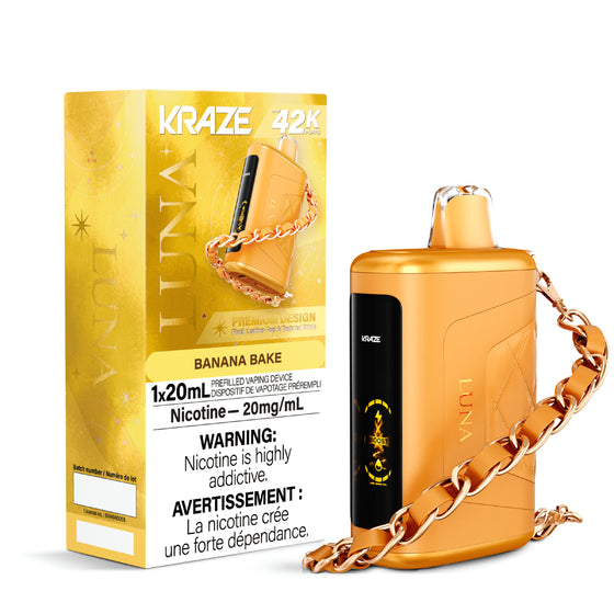 Kraze Luna - Banana Bake - 20mg