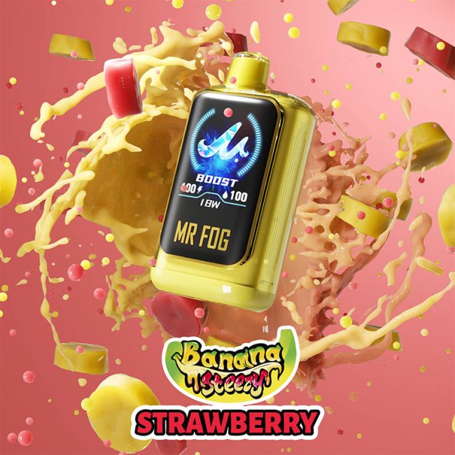 MR FOG NOVA - Banana Steezy Strawberry - 20mg