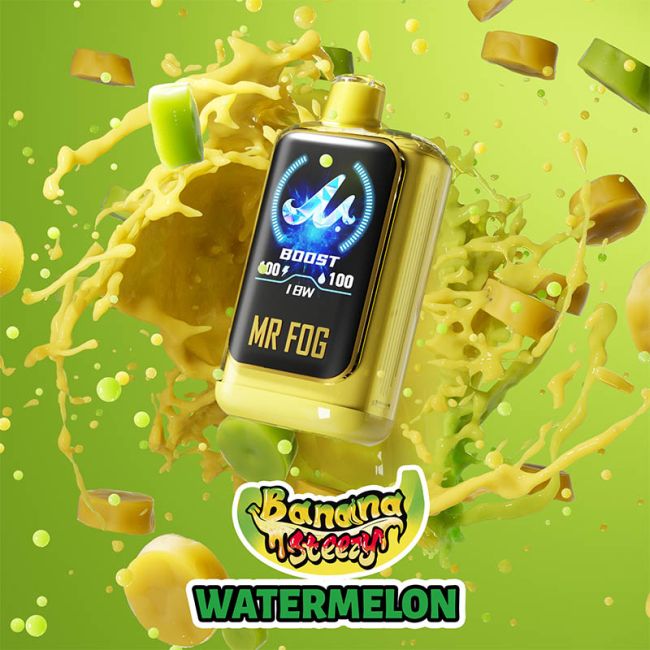 MR FOG NOVA - Banana Steezy Watermelon - 20mg