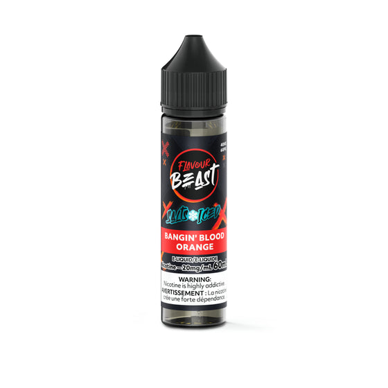 Flavour Beast E-Liquid 60ml - Bangin' Blood Orange (ICED) - 20mg