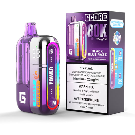 BLACK BLUE RAZZ Gcore G80k - 20mg