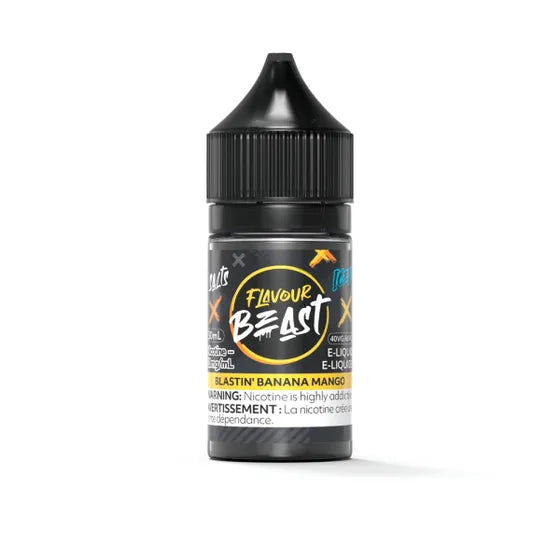 Flavour Beast E-Liquid 30ml - Blastin' Banana Mango Iced - 20mg