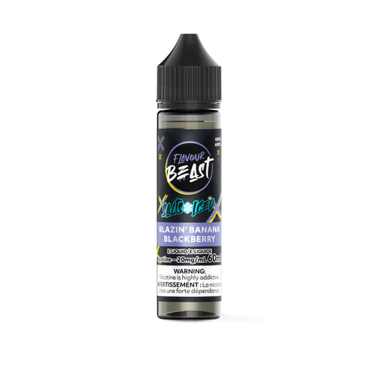 Flavour Beast E-Liquid 60ml - Blazin' Banana Blackberry - 20mg