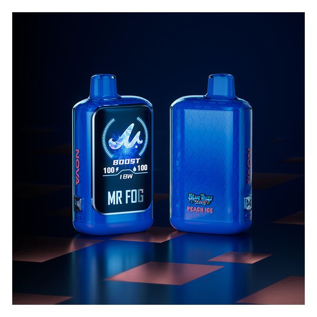 MR FOG NOVA - Blue Razz Steezy Peach Ice - 20mg