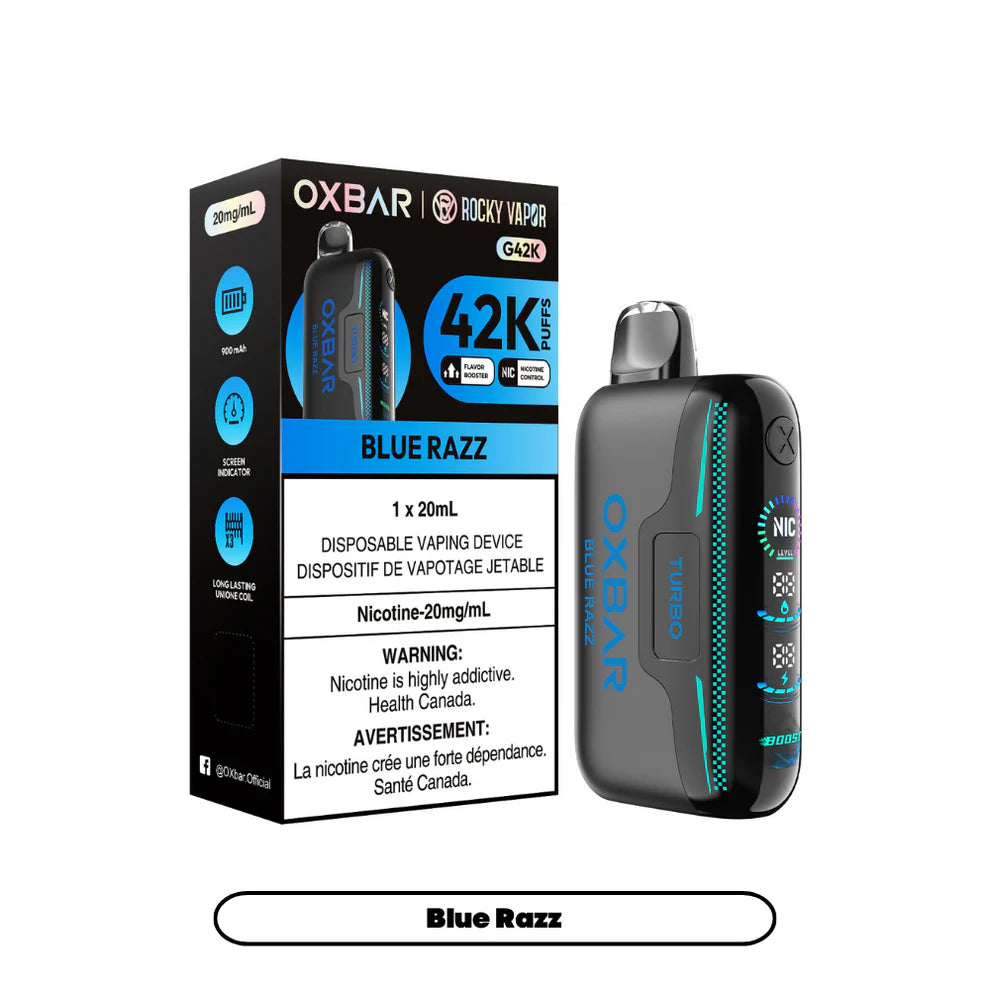 Rocky Vapor Oxbar G42K - Blue Razz - 20mg