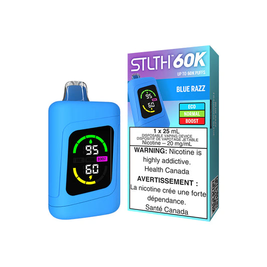 STLTH 60K Disposable - Blue Razz - 20mg