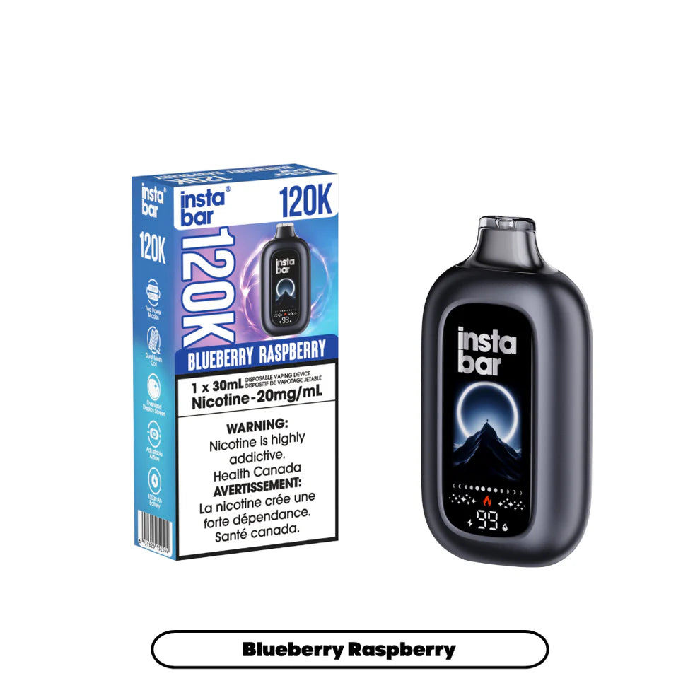 Insta Bar 120K - Blueberry Raspberry - 20mg