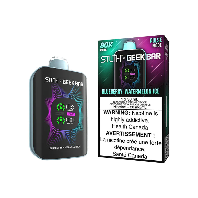 STLTH X Geek Bar Disposable - Blueberry Watermelon Ice - 20mg