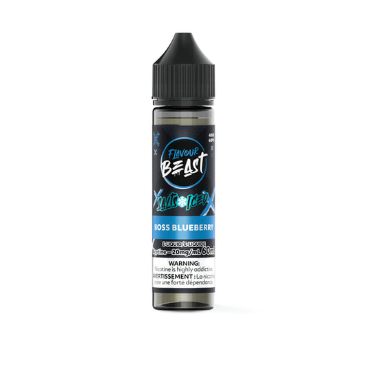 Flavour Beast E-Liquid 60ml - Boss Blueberry - 20mg