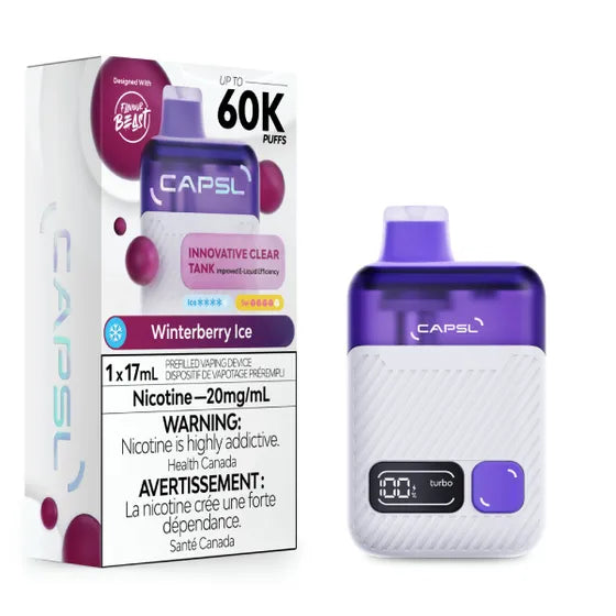 Flavour Beast - CAPSL AFX17 Disposable - Winterberry Ice - 20mg