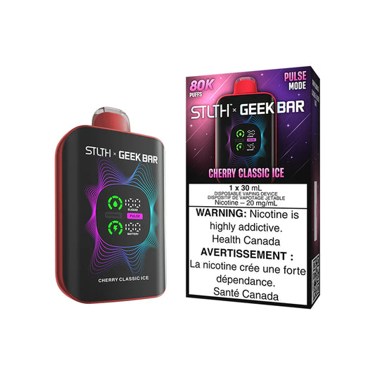 STLTH X Geek Bar Disposable - Cherry Classic Ice - 20mg