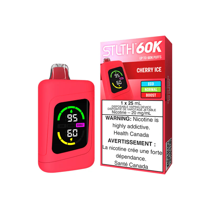 STLTH 60K Disposable - Cherry Ice - 20mg