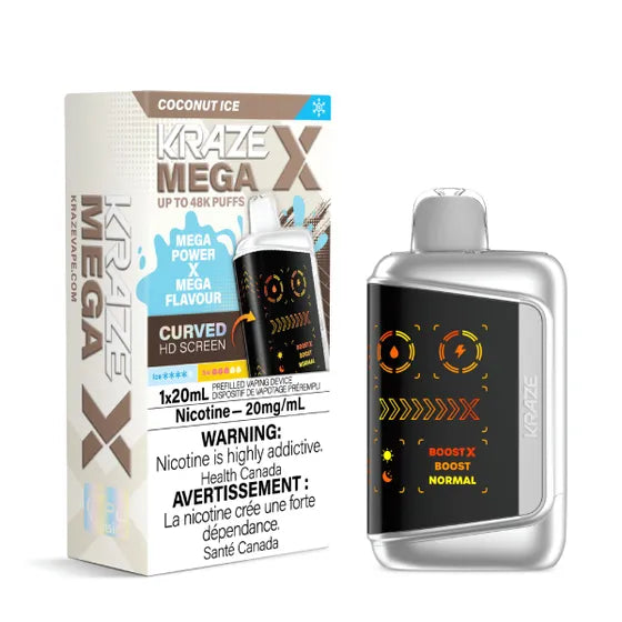 Kraze Mega X - Coconut Ice - 20mg