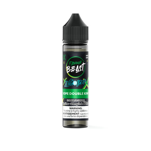 Flavour Beast E-Liquid 60ml - Dope Double Kiwi - 20mg