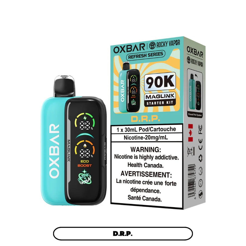 Rocky Vapor Oxbar Maglink - Refresh Series - D.R.P. - 20mg {Starter Kit}