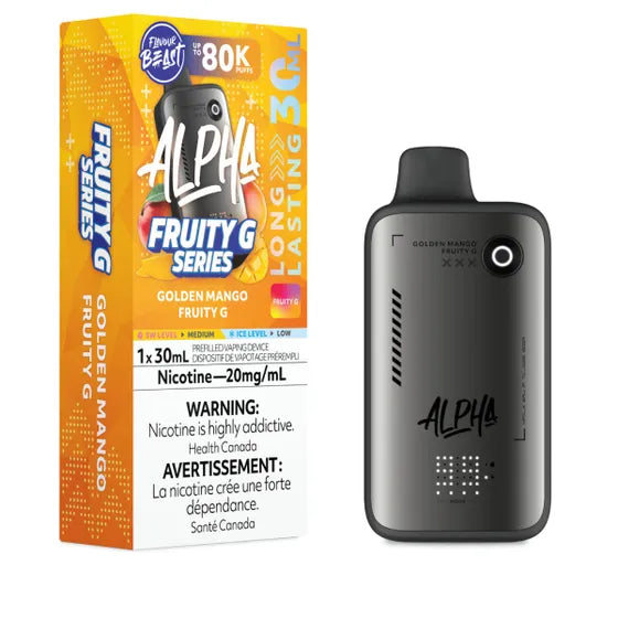 Flavour Beast Alpha Disposable - Golden Mango Fruity G - 20mg