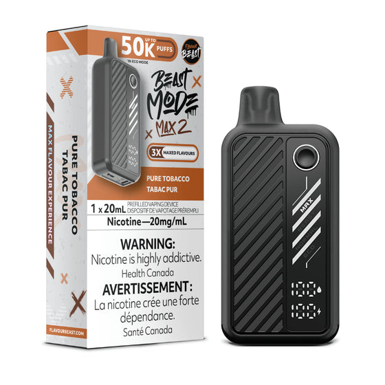 Flavour Beast Beast Mode Max 2 Disposable - Pure Tobacco - 20mg