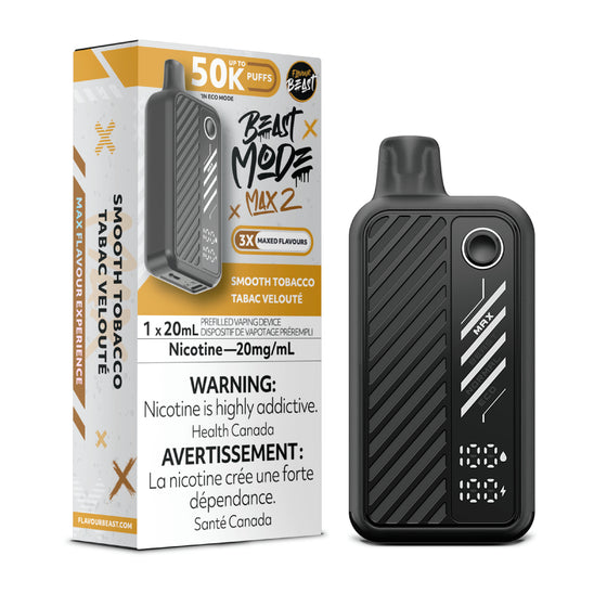 Flavour Beast Beast Mode Max 2 Disposable - Smooth Tobacco - 20mg