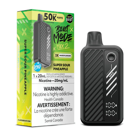 Flavour Beast Beast Mode Max 2 Disposable - Super Sour Pineapple - 20mg