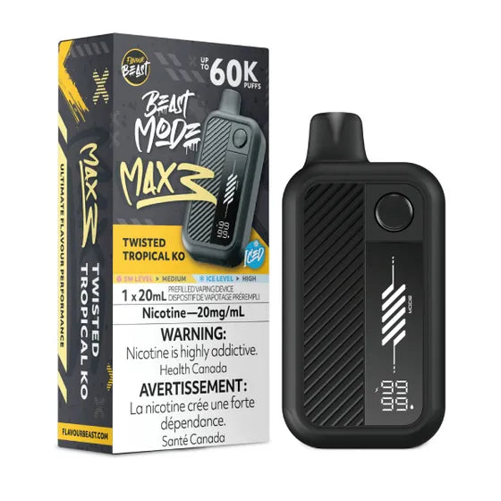Flavour Beast Beast Mode Max 3 - Twisted Tropical KO Iced - 20mg