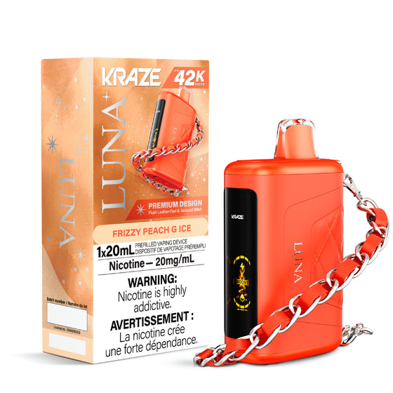 Kraze Luna - Frizzy Peach G Ice - 20mg