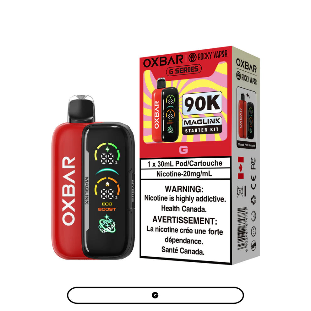 Rocky Vapor Oxbar Maglink - G Series - G - 20mg {Starter Kit}