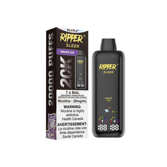 Grape Ice Ripper SLEEK - 20mg