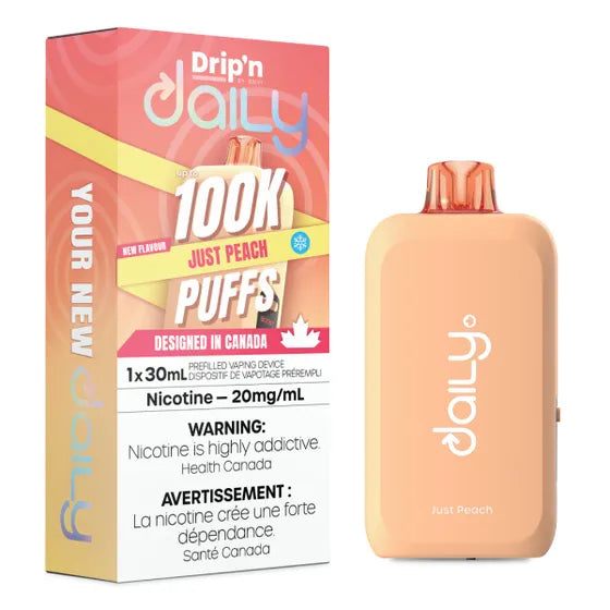 Drip'n Daily - Just Peach - 20mg