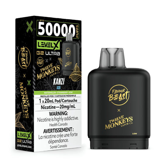 Level X Flavour Beast G2 Ultra - Kanzi Iced - 20mg