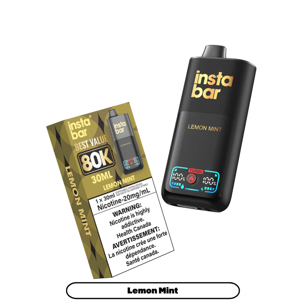 Insta Bar 80K - Lemon Mint - 20mg