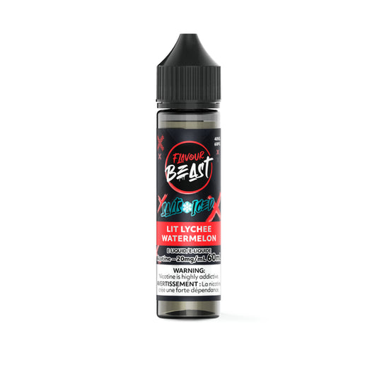 Flavour Beast E-Liquid 60ml - Lit Lychee Watermelon - 20mg