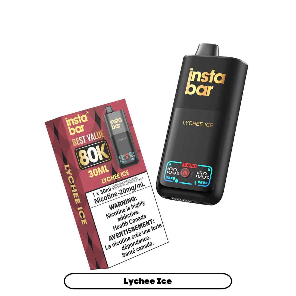 Insta Bar 80K - Lychee Ice - 20mg