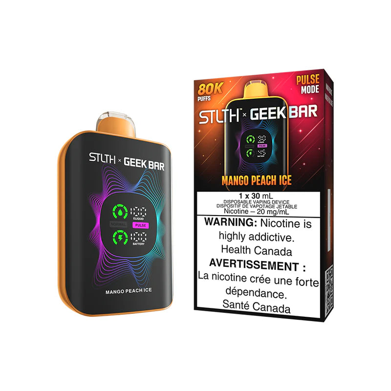 STLTH X Geek Bar Disposable - Mango Peach Ice - 20mg