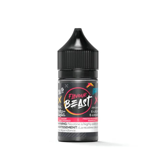 Flavour Beast E-Liquid 30ml - Ragin' Razz Mango Iced - 20mg