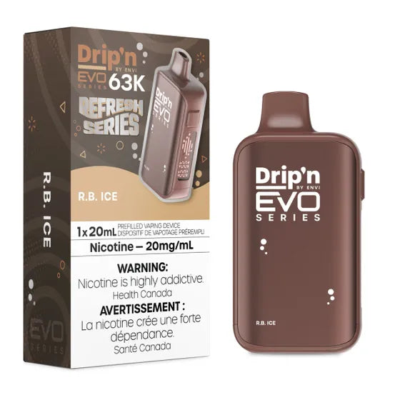 Drip'n by Envi EVO 63K Disposable - R.B. Ice - 20mg