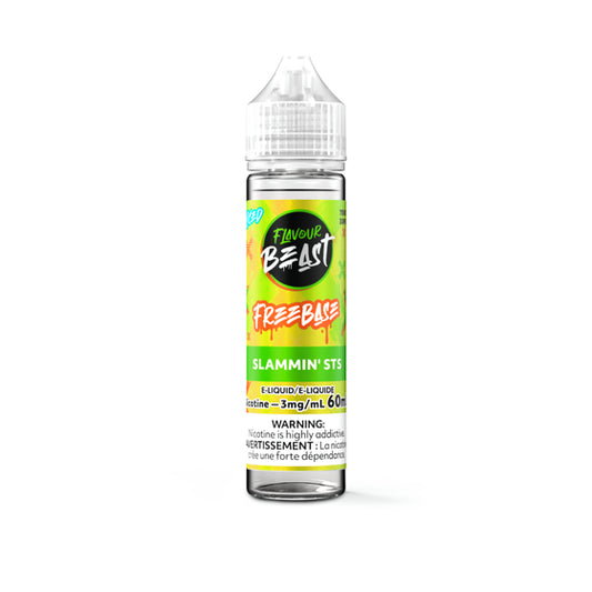 Flavour Beast E-Liquid Freebase 60ml - Slammin' STS Iced - 3mg