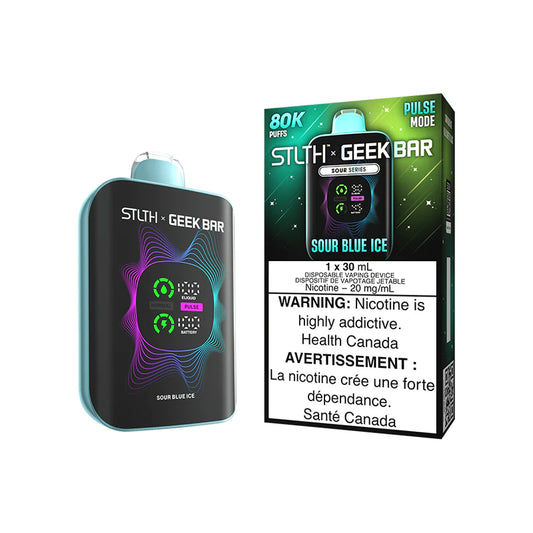 STLTH X Geek Bar Disposable - Sour Blue Ice - 20mg