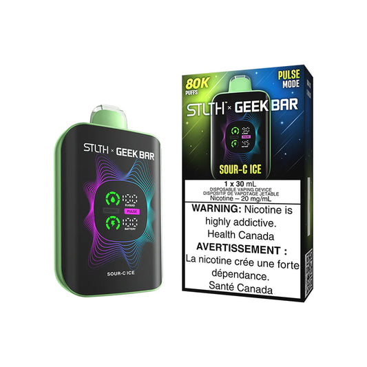 STLTH X Geek Bar Disposable - Sour-C Ice - 20mg