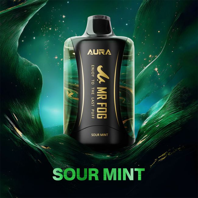 MR FOG AURA - Sour Mint - 20mg