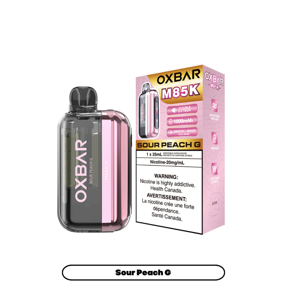 Oxbar M85K - Sour Peach G - 20mg