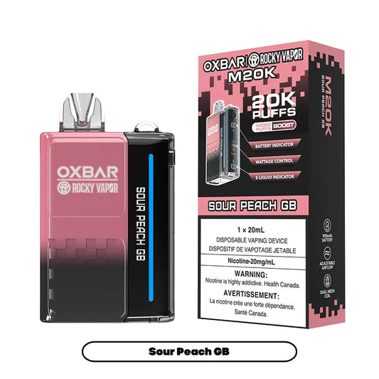 Rocky Vapor Oxbar M20K - Sour Peach GB - 20mg