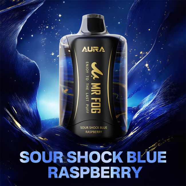 MR FOG AURA - Sour Shock Blue Raspberry - 20mg