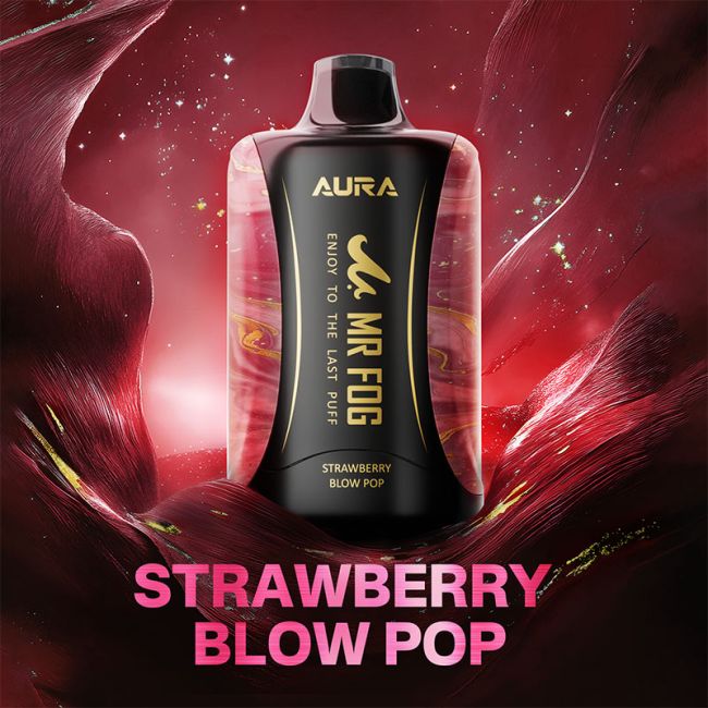 MR FOG AURA - Strawberry B-Pop - 20mg