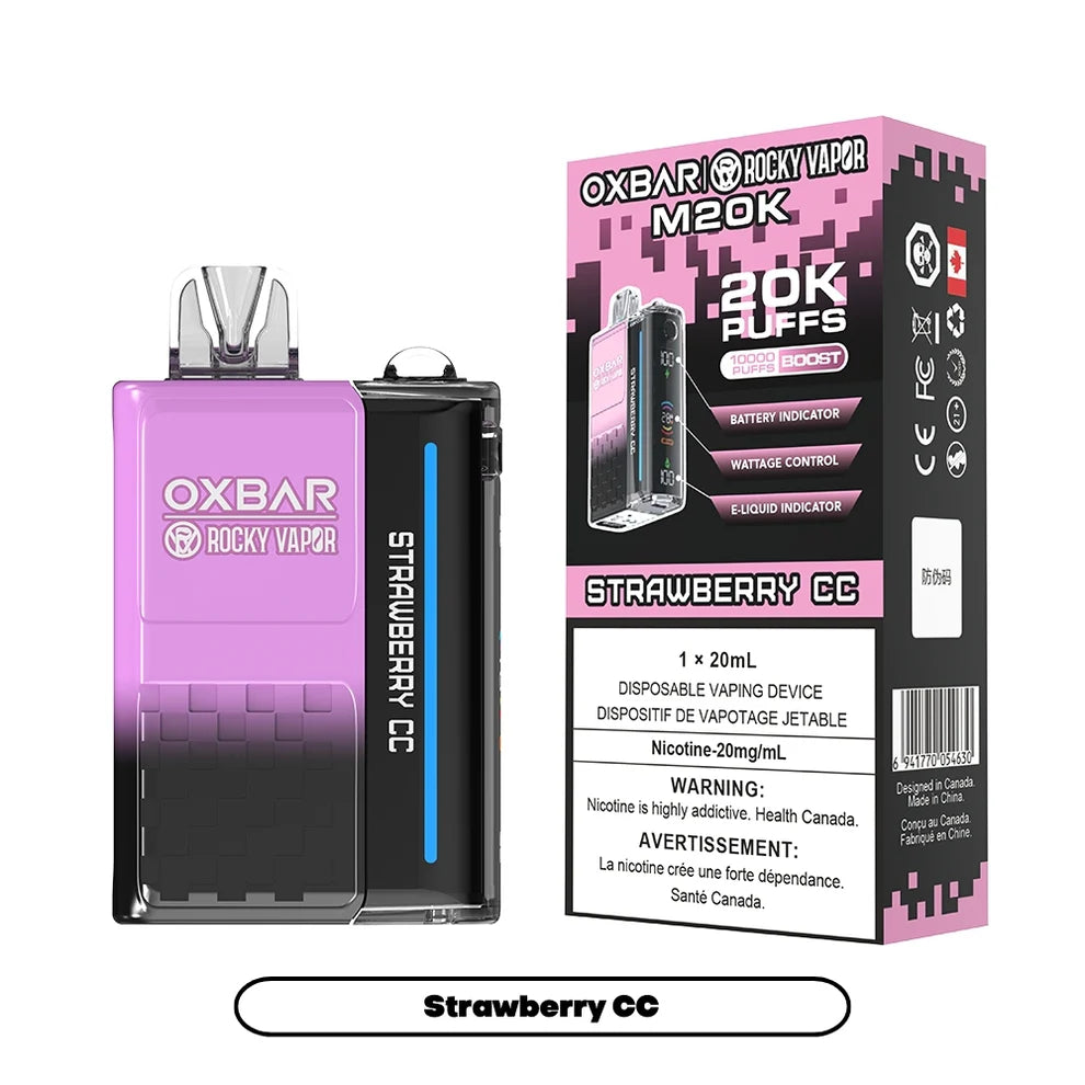 Rocky Vapor Oxbar M20K - Strawberry CC - 20mg